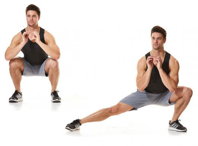 Squat Side Lunge